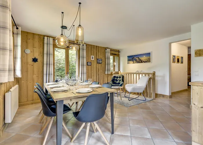 Mouilles - 113m2 Jardin Calme Garage Bar Centre * 霞慕尼