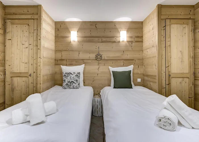 Mouilles - 113m2 Jardin Calme Garage Bar Centre * 霞慕尼